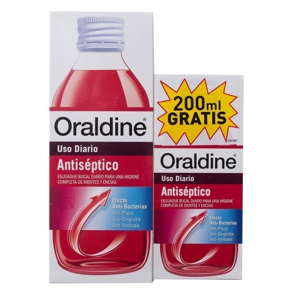 Oraldine Colutorio Antiseptico 400ml + 200 ml Promo