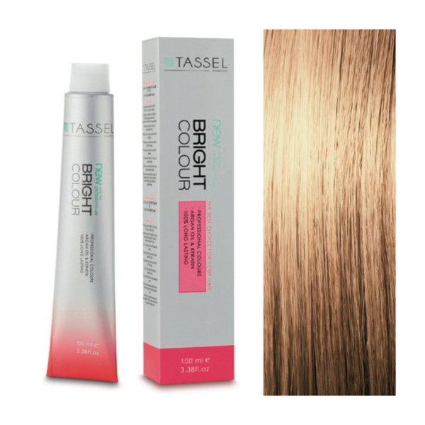 Eurostil bright colour tinte 8.77 rubio claro chocolate 1un